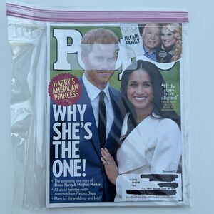 People Magazine December 11, 2017 - Prince Harry & Meghan Markle - John McCain